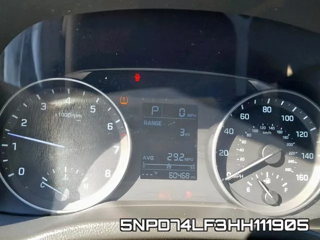 5NPD74LF3HH111905 фото 9