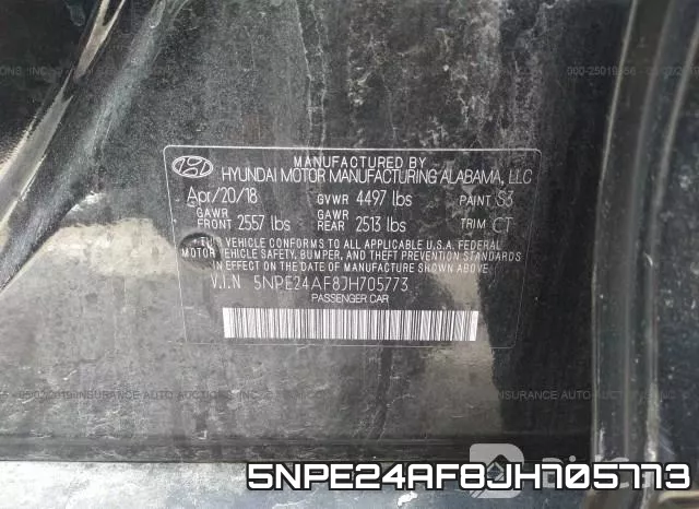 5NPE24AF8JH705773 фото 10