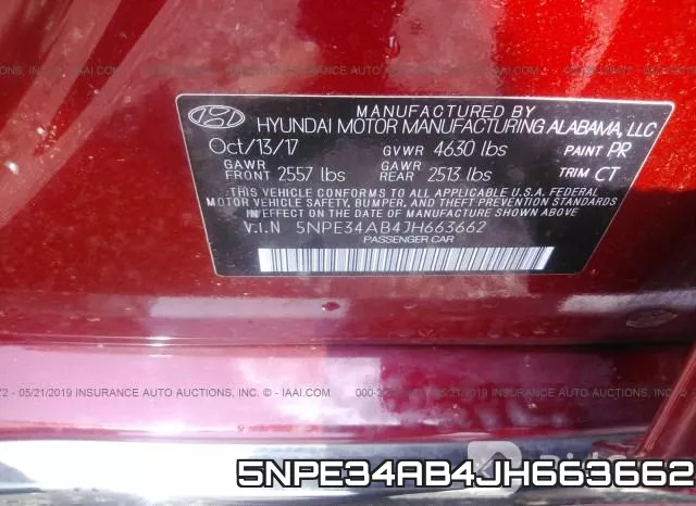 5NPE34AB4JH663662 фото 10
