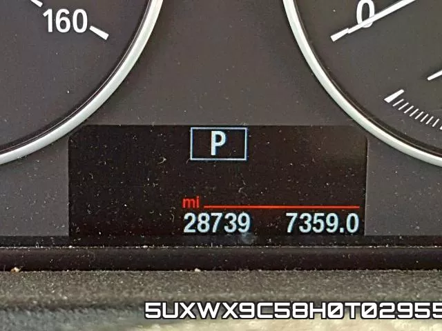 5UXWX9C58H0T02955 фото 9
