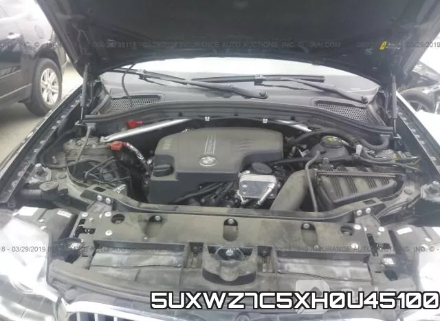 5UXWZ7C5XH0U45100 фото 2