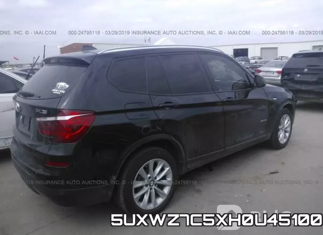 5UXWZ7C5XH0U45100 фото 5
