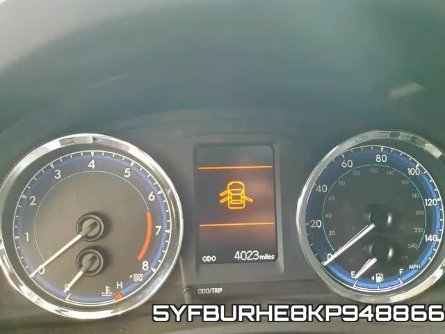 5YFBURHE8KP948866 фото 9