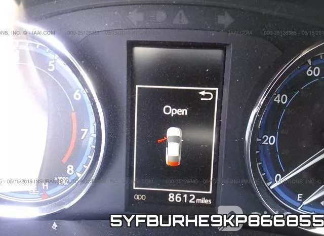 5YFBURHE9KP866855 фото 8