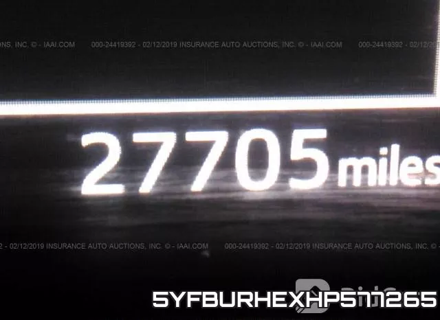 5YFBURHEXHP577265 фото 8