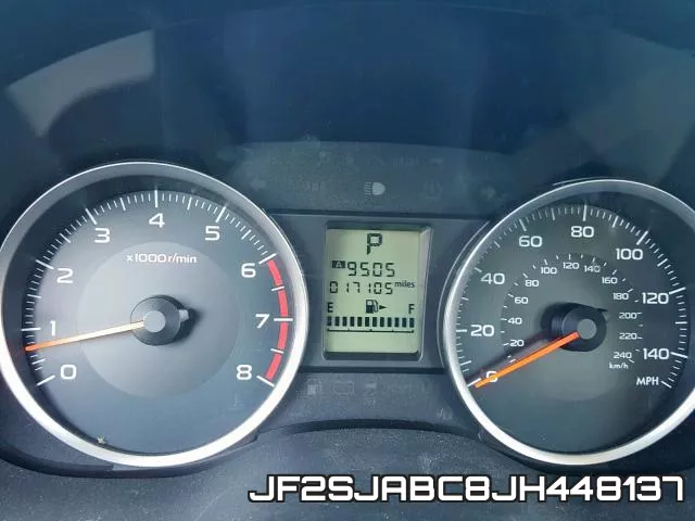 JF2SJABC8JH448137 фото 9