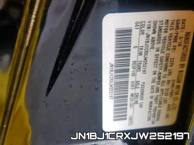 JN1BJ1CRXJW252197 фото 2