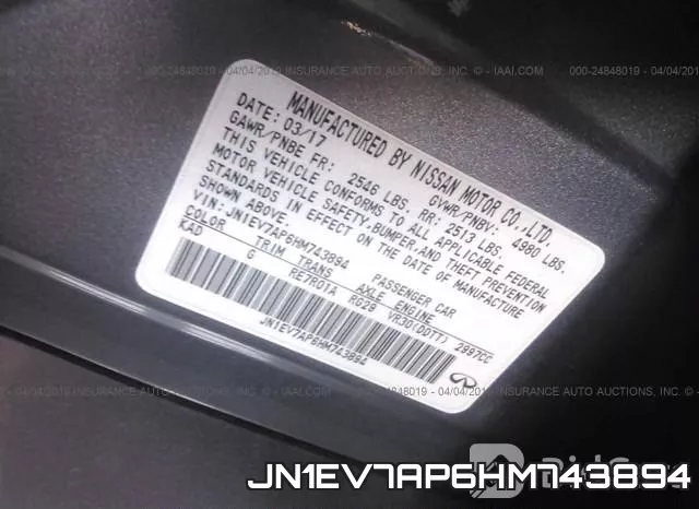JN1EV7AP6HM743894 фото 10