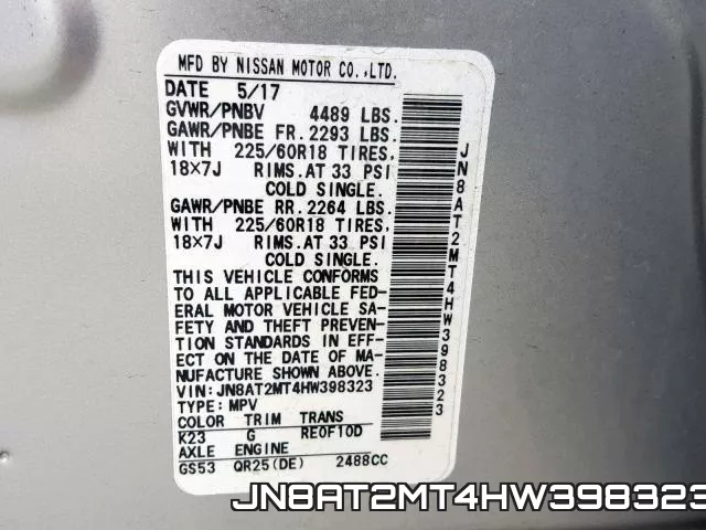 JN8AT2MT4HW398323 фото 2