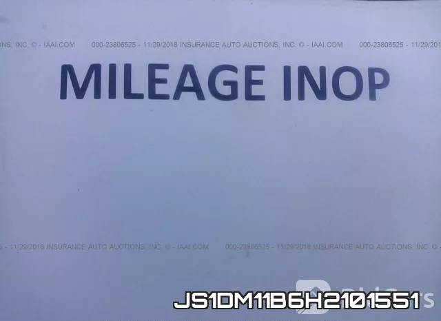 JS1DM11B6H2101551 фото 8