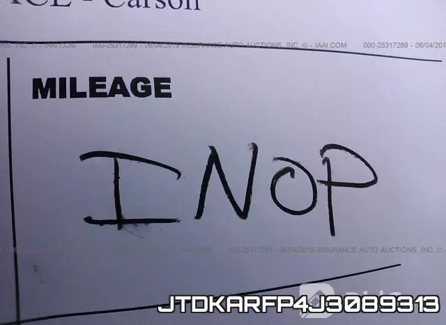 JTDKARFP4J3089313 фото 8