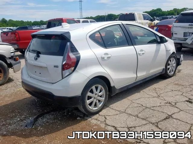 JTDKDTB33H1598094 фото 5