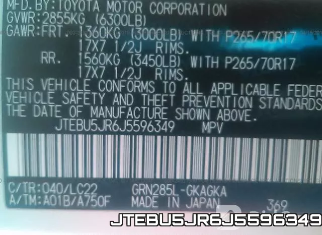 JTEBU5JR6J5596349 фото 10