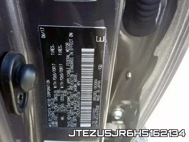 JTEZU5JR6H5162134 фото 2