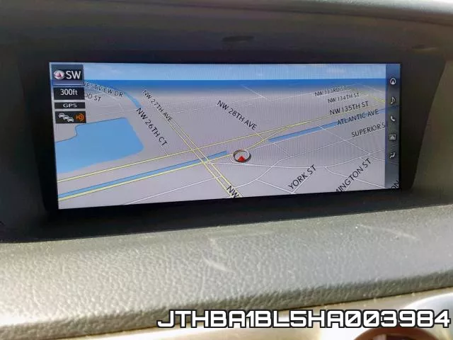 JTHBA1BL5HA003984 фото 10