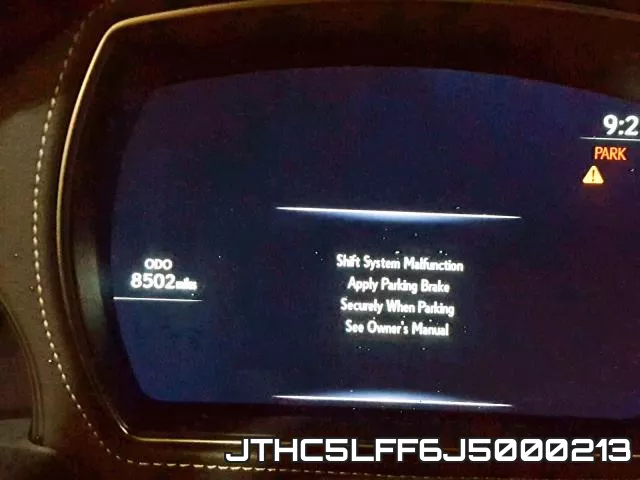 JTHC5LFF6J5000213 фото 9