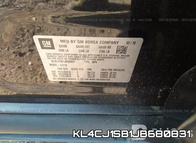 KL4CJ1SB1JB680831 фото 10
