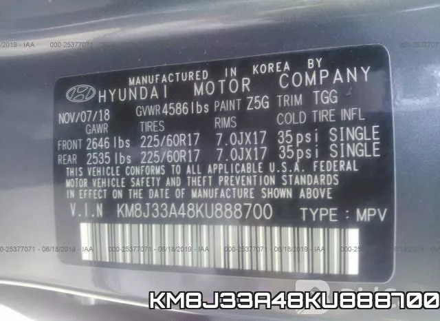 KM8J33A48KU888700 фото 10