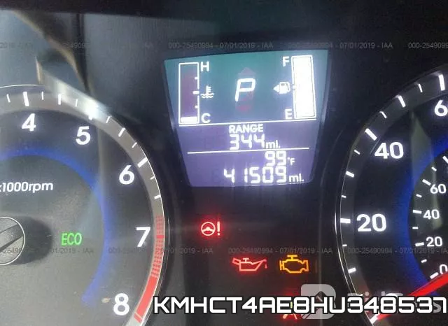 KMHCT4AE8HU348537 фото 8