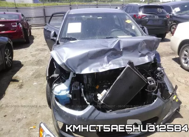KMHCT5AE5HU312584 фото 7