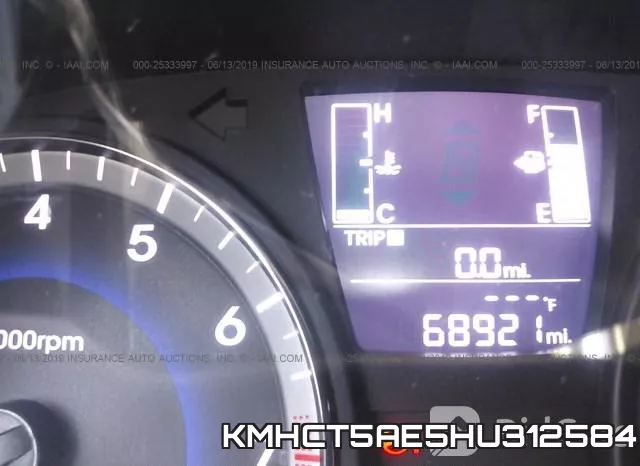 KMHCT5AE5HU312584 фото 8