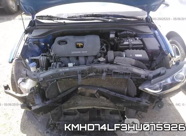 KMHD74LF3HU075926 фото 2