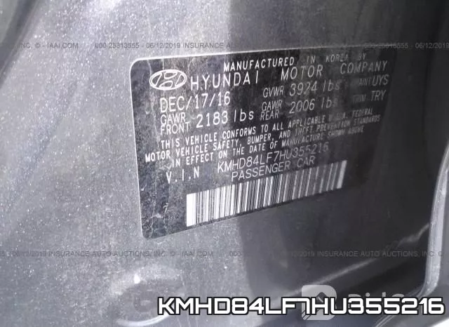 KMHD84LF7HU355216 фото 10
