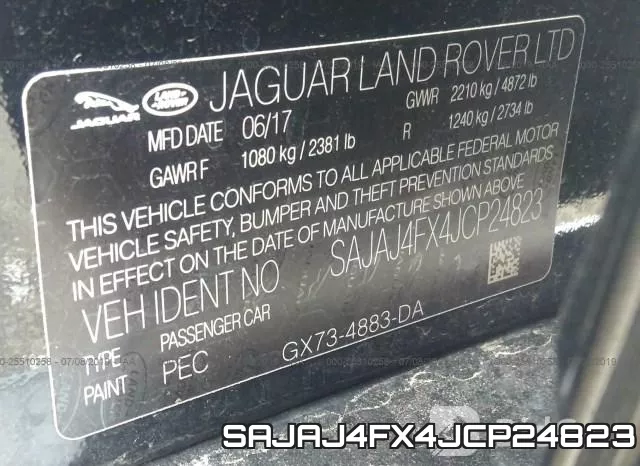 SAJAJ4FX4JCP24823 фото 10