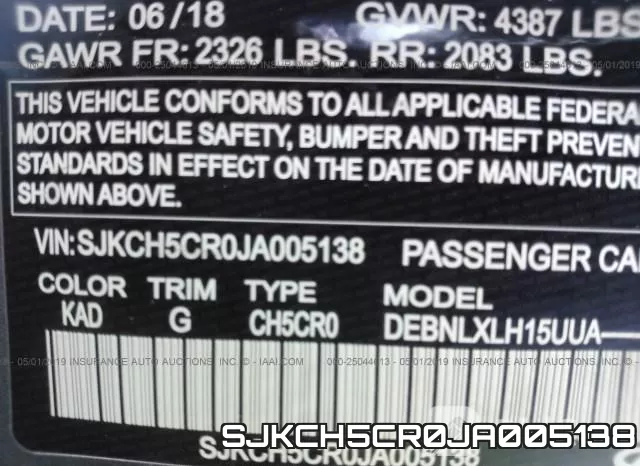 SJKCH5CR0JA005138 фото 10
