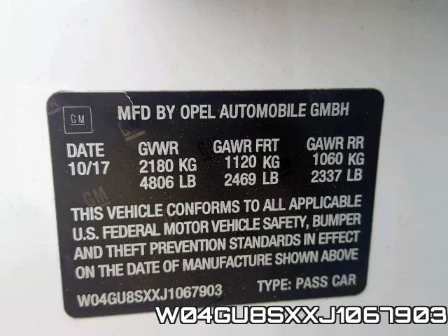 W04GU8SXXJ1067903 фото 2