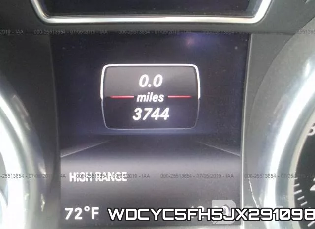 WDCYC5FH5JX291098 фото 8