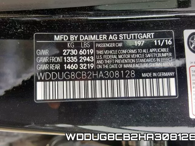 WDDUG8CB2HA308128 фото 2