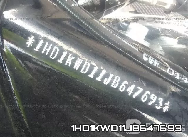 1HD1KWD11JB647693 фото 10