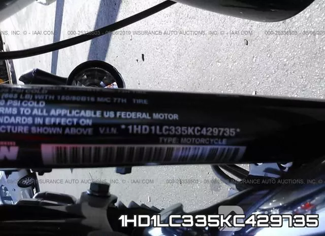 1HD1LC335KC429735 фото 2