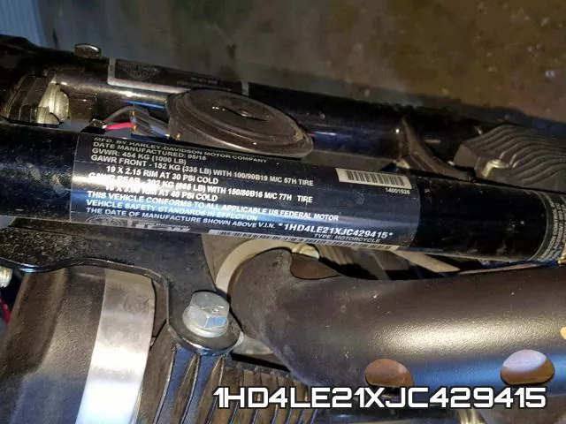 1HD4LE21XJC429415 фото 2