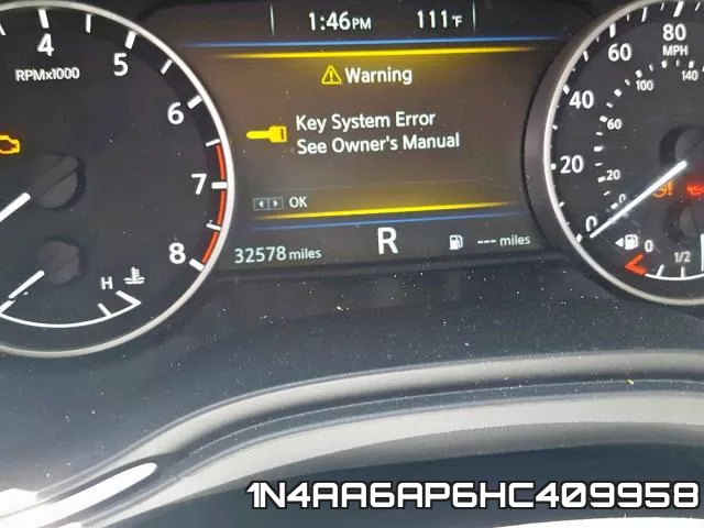 1N4AA6AP6HC409958 фото 9
