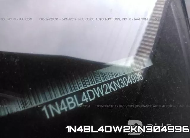 1N4BL4DW2KN304996 фото 10
