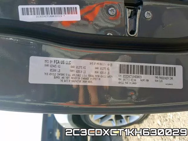 2C3CDXCT1KH630029 фото 2