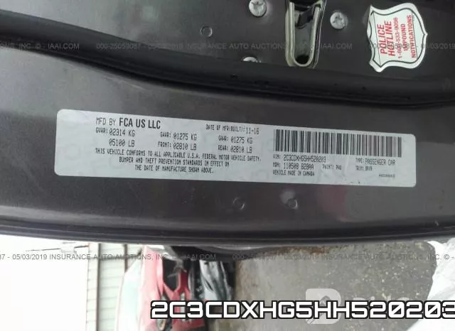 2C3CDXHG5HH520203 фото 10