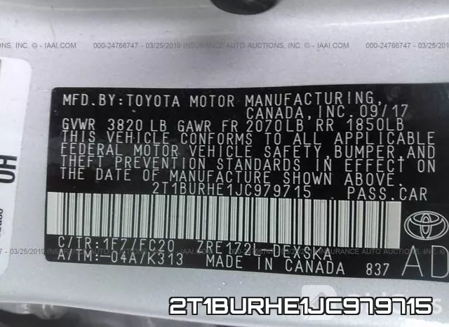 2T1BURHE1JC979715 фото 10