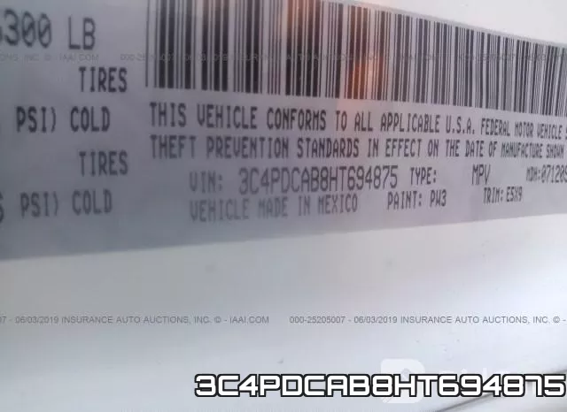 3C4PDCAB8HT694875 фото 10