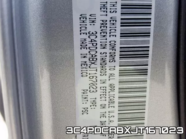 3C4PDCABXJT167023 фото 2