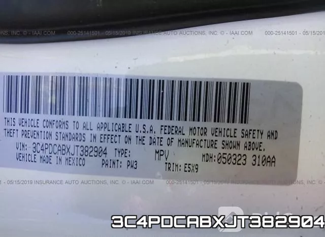 3C4PDCABXJT382904 фото 10