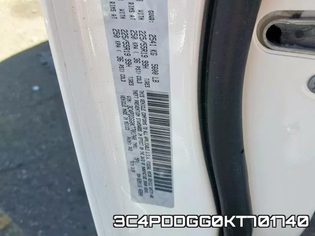3C4PDDGG0KT701740 фото 2