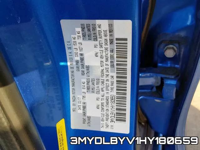 3MYDLBYV1HY180659 фото 2