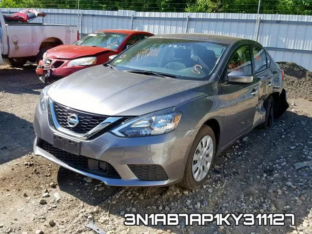 3N1AB7AP1KY311127 фото 3