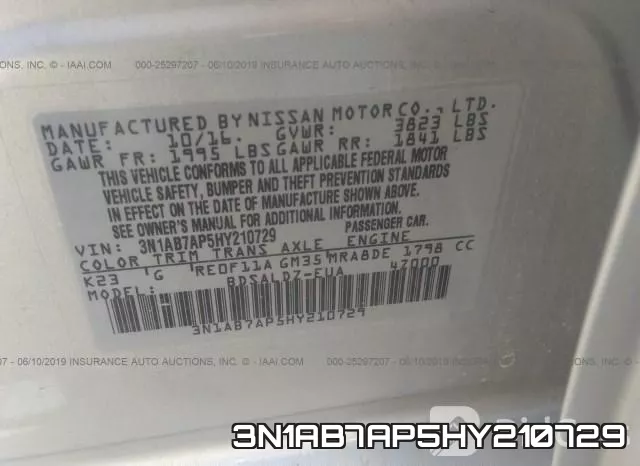 3N1AB7AP5HY210729 фото 10