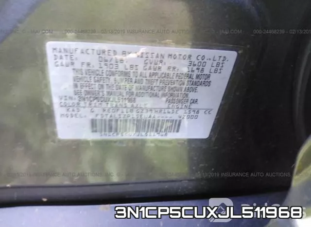 3N1CP5CUXJL511968 фото 10