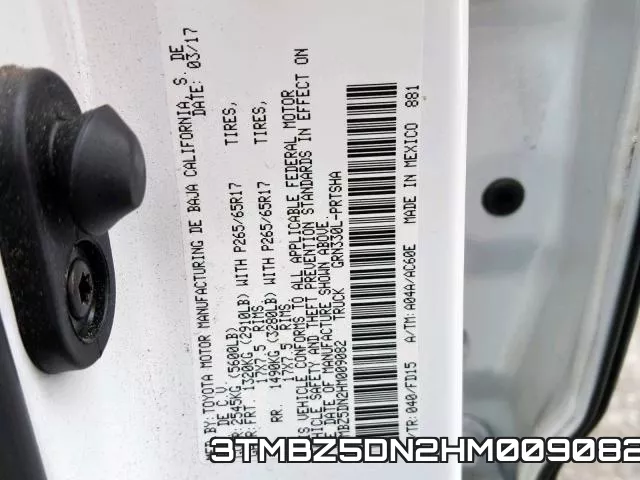 3TMBZ5DN2HM009082 фото 2