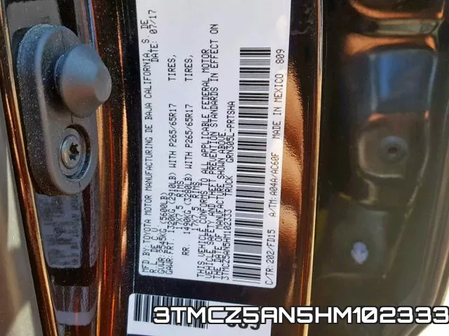 3TMCZ5AN5HM102333 фото 2